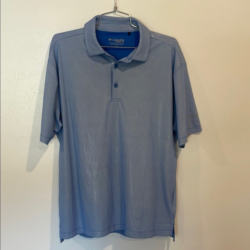 Columbia Men's Blue Polo Shirt